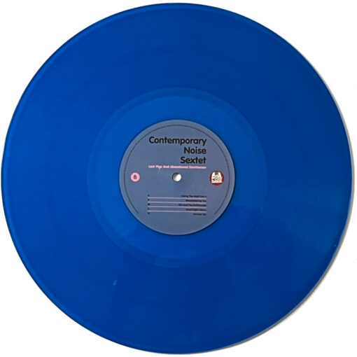 Contemporary Noise Sextet - "Lost Pigs And Abandoned Gentlemen" LP - transparent niebieski - obrazek 2
